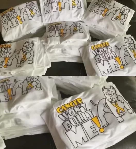 Garments bearing the matching awareness design