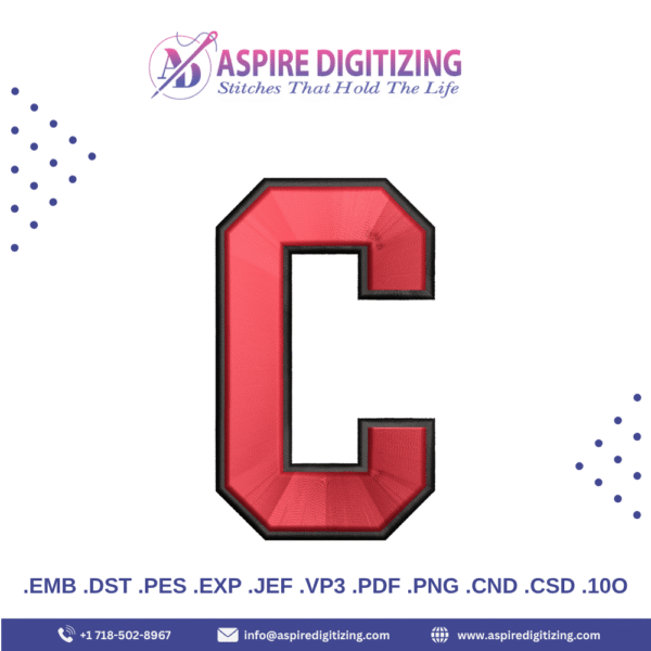 C 3D Logo Design – Bold Lettermark with a Striking Dimensional Effect