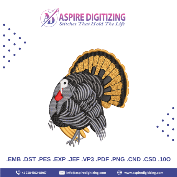 11 Digitized Embroidery Designs Bundle – Logos, Floral, Animal & Sun Theme Stitch Pack - Image 6