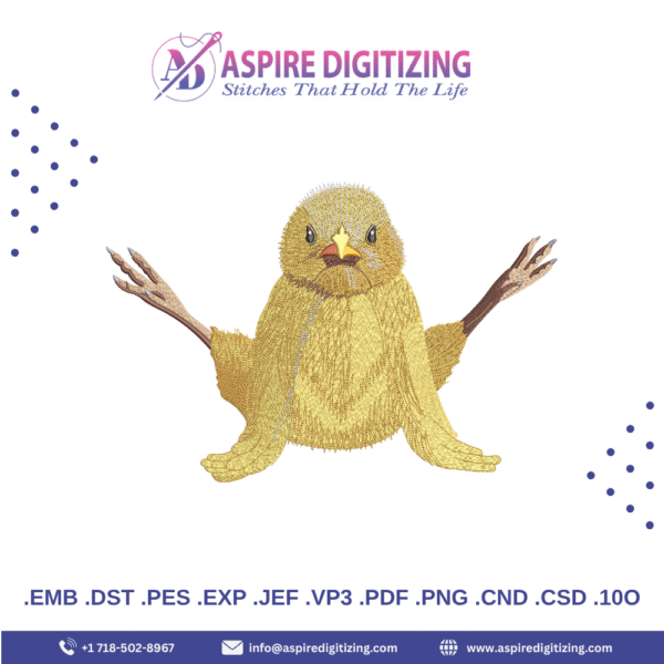 Yoga Chick Embroidery Design – Cute & Calm Vibes for Wellness Lovers and Apparel